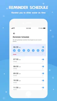 How to cancel & delete drink water reminder 4