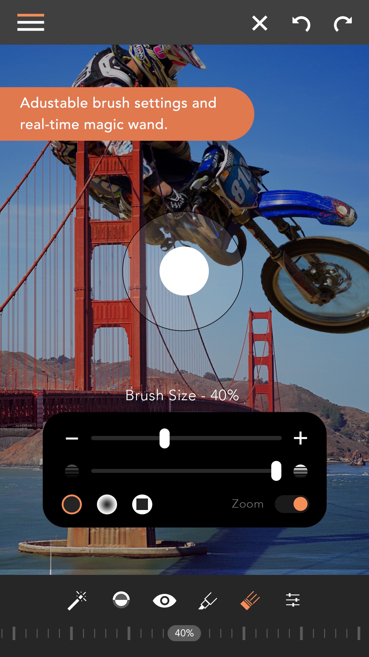 Screenshot do app Union - Combine & Edit Photos