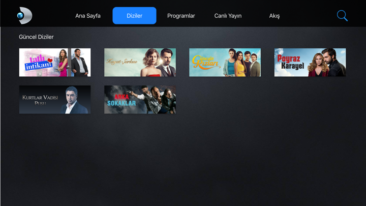 Screenshot #2 pour Kanal D for Apple TV