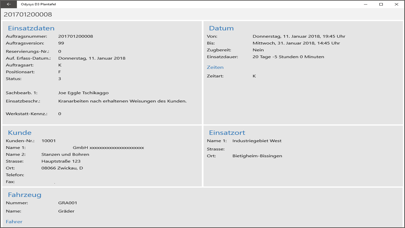 Screenshot #2 pour Odysys D3 Plantafel App