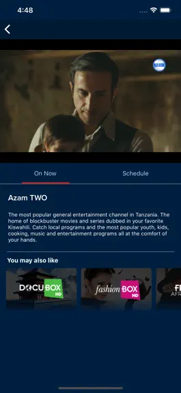 Game screenshot AzamTV Max hack