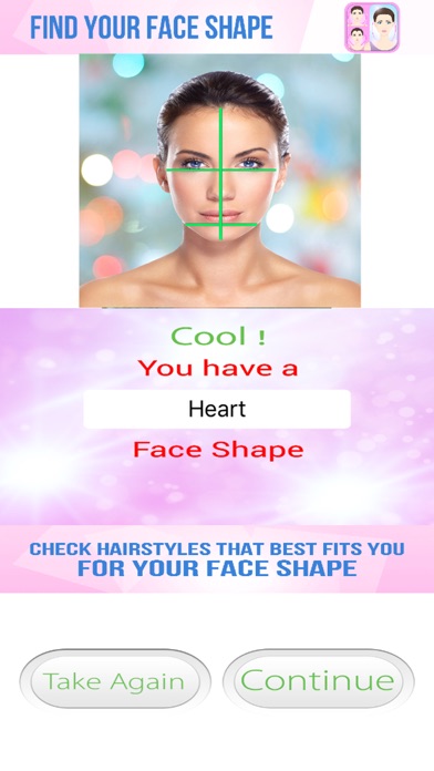 Find Your Face Shape Screenshot