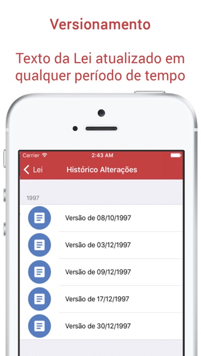 Screenshot #2 pour LeisMunicipaisApp