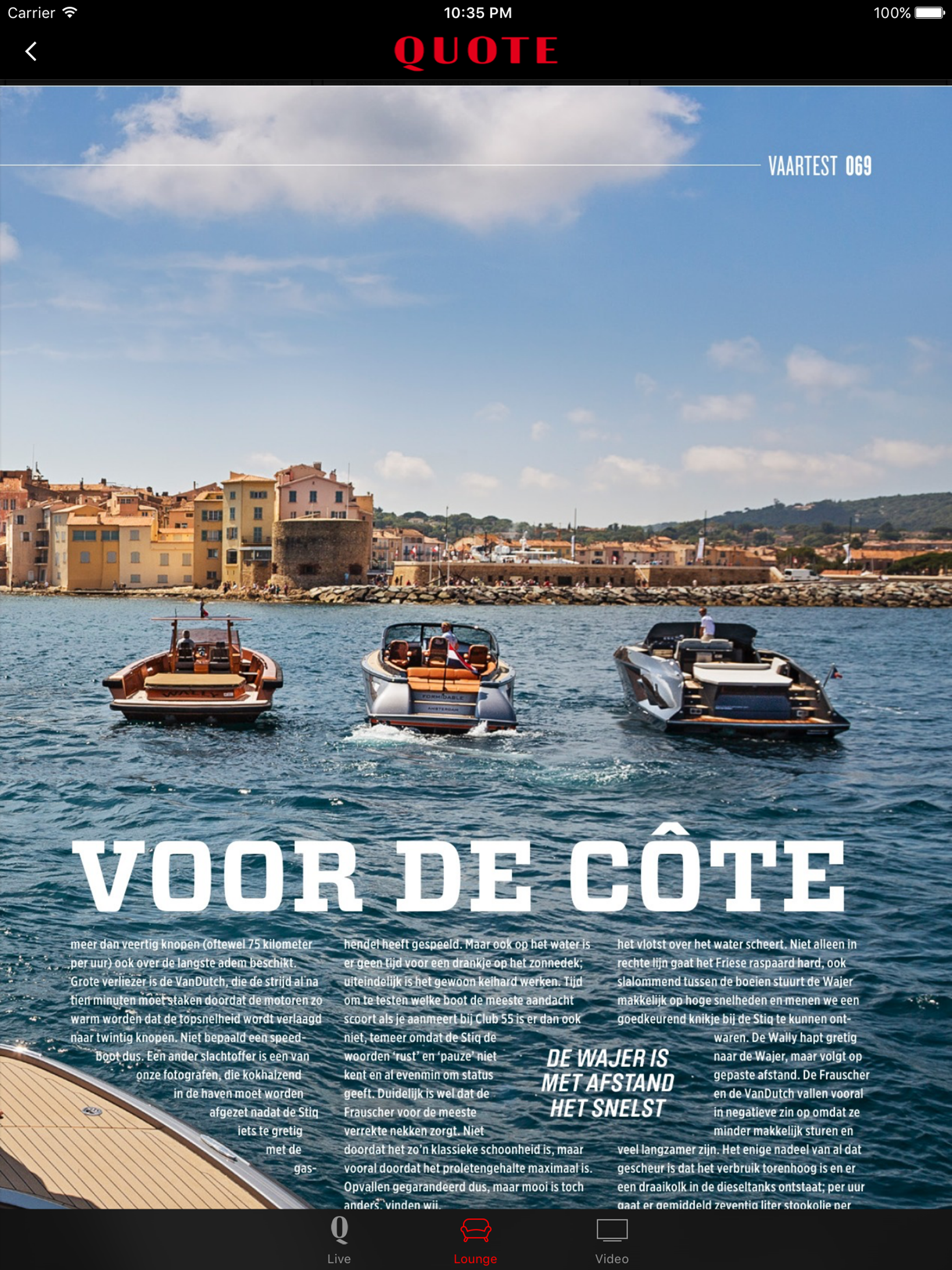 Quote - Magazine, Video, 500 screenshot 7