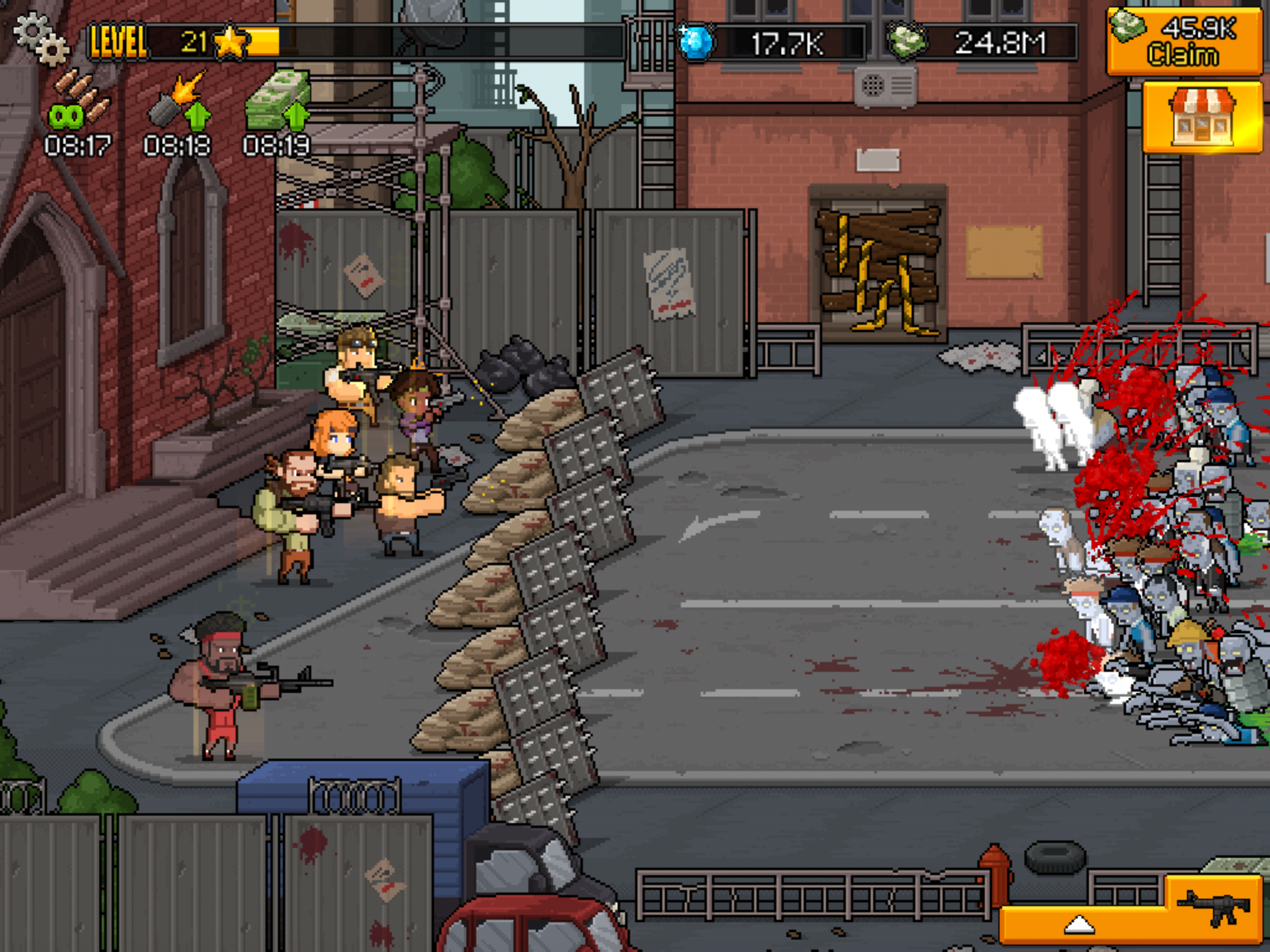 Kill Zombies Idle