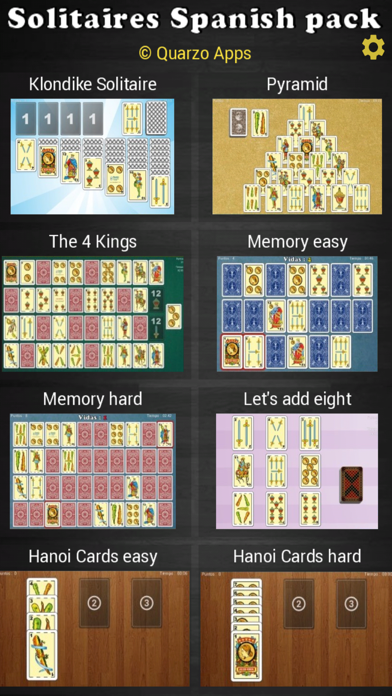 Solitaire pack (Spanish cards)のおすすめ画像1
