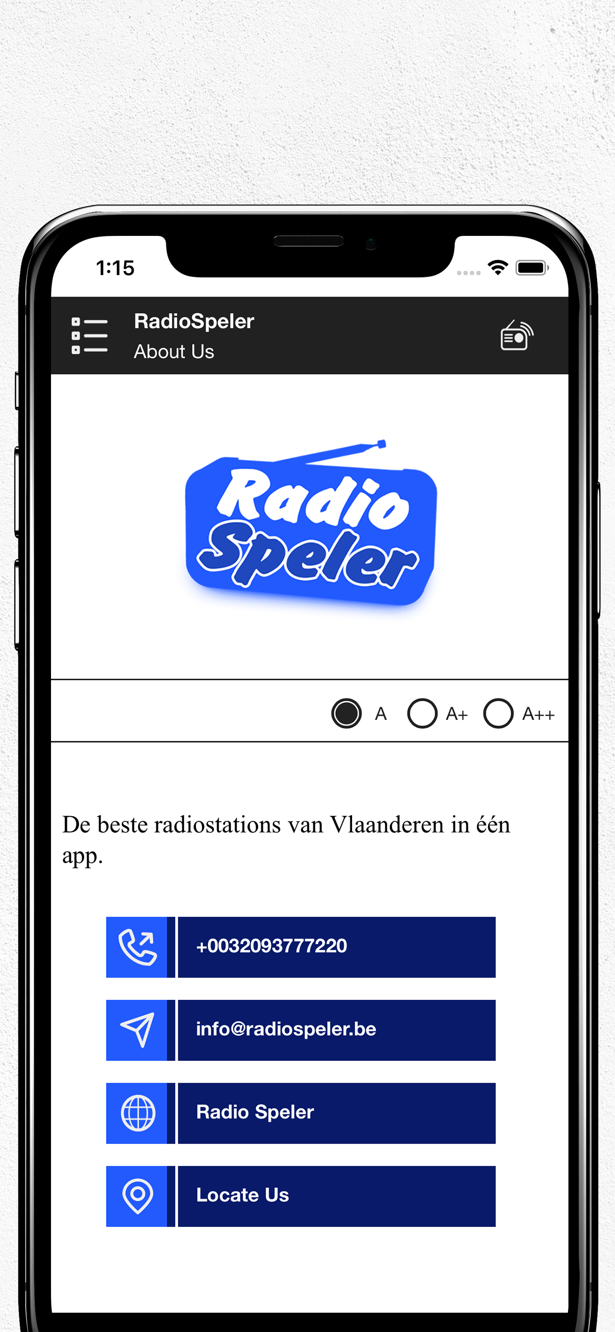 RadioSpeler.be screenshot 6