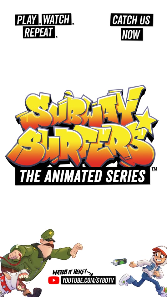 #4. Subway Surfers Sticker Pack (iOS) 由: Sybo Games ApS
