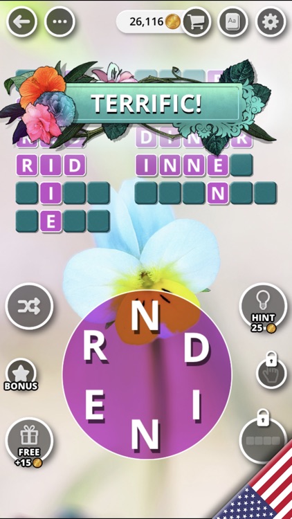 Bouquet of Words - Word Game screenshot-5