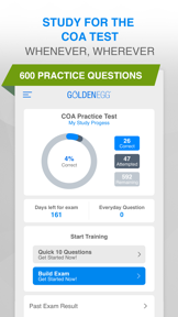 COA Practice Test Prep screenshot
