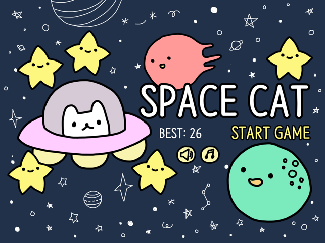 لقطة من Space Cat Star Hunter