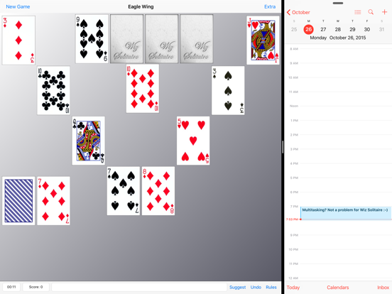 Screenshot #6 pour Wiz Solitaire