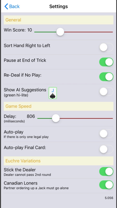 K9 Euchre screenshot 7