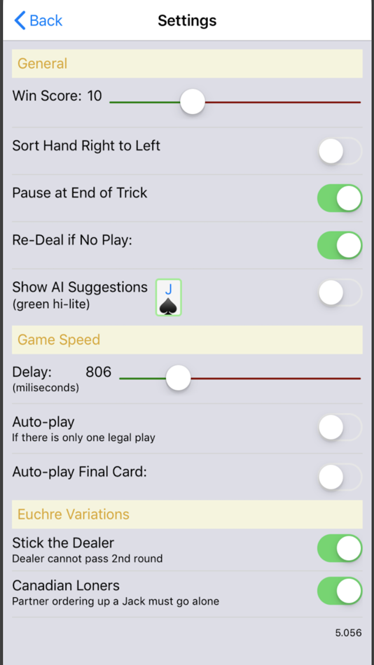 #7. K9 Euchre (iOS) 由: William Hamshire