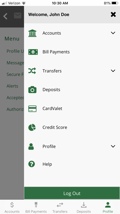 Merchants Bank N.A. Mobile Screenshot