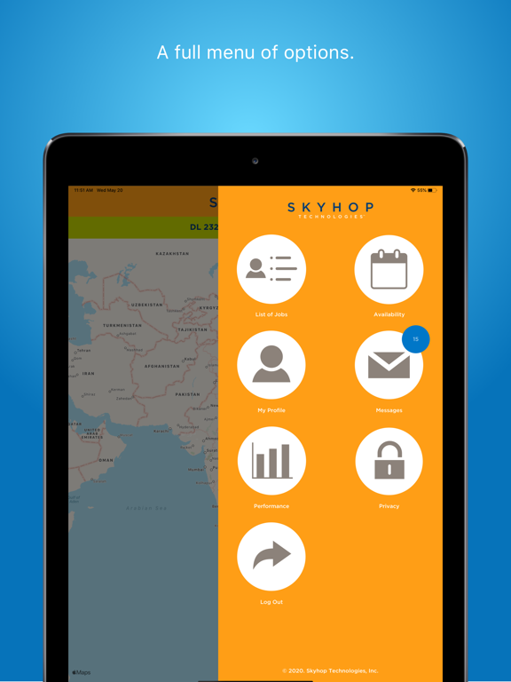Screenshot #5 pour SkyHop Driver
