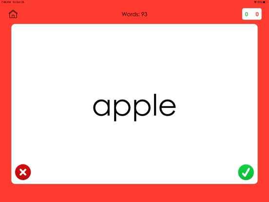 Sight Words by TS Apps iPad screenshot 5 - Education app