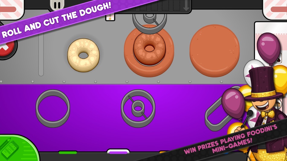 #3. Papa's Donuteria To Go! (iOS) 由: Flipline Studios