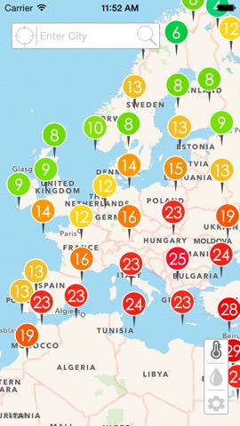 Weather Map - Netatmo stationsのおすすめ画像1