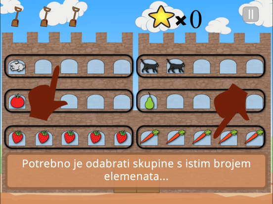 ICT-AAC Matematička igraonica iPad screenshot