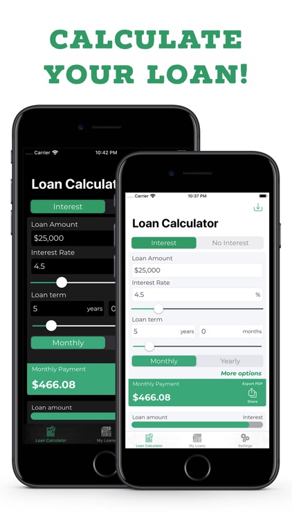 Loan Calculator and Manager