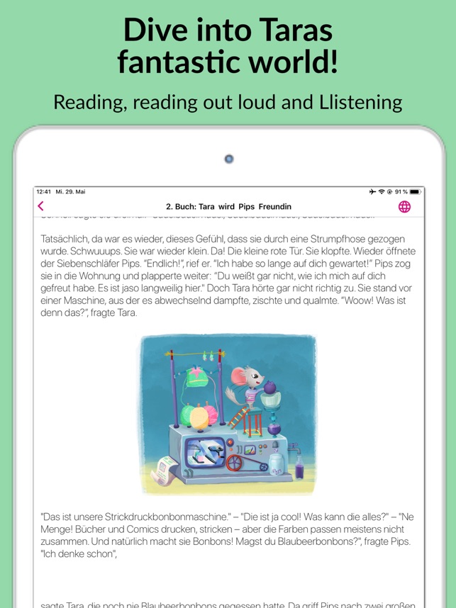 [2024] Tara & Pips iPhone/iPad app not working (down), white / black