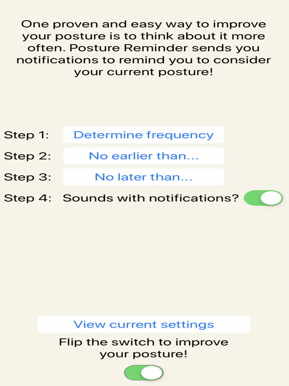 Screenshot #4 pour Posture Reminder