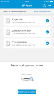 hp roam iphone capturas de pantalla 1