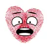 Heartprint Emoji Stickers negative reviews, comments