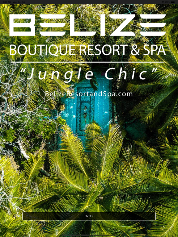 Belize Resort & Spa iPad screenshot 1 - Travel app