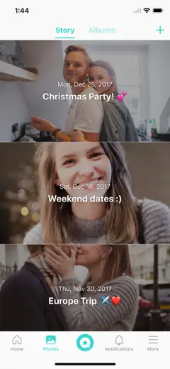 Between, Couples Love Tracker: Screenshot 3 von 5