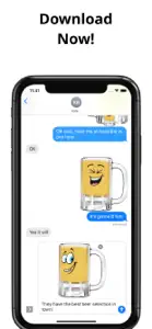 Cold Beer Emojis - Brew Text screenshot #5 for iPhone