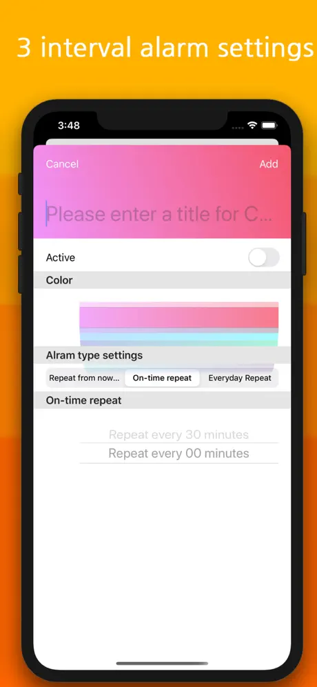 Cron - Simple alarm
