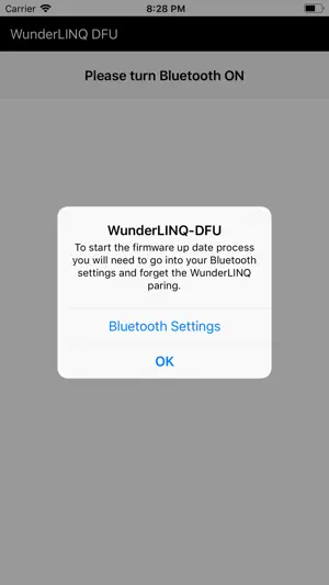 WunderLINQ DFU screenshot 1