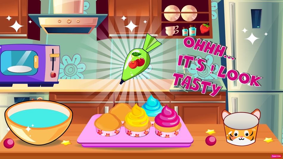 #1. Vampire and cupcakes (iOS) 由: Emilia Eritsyan