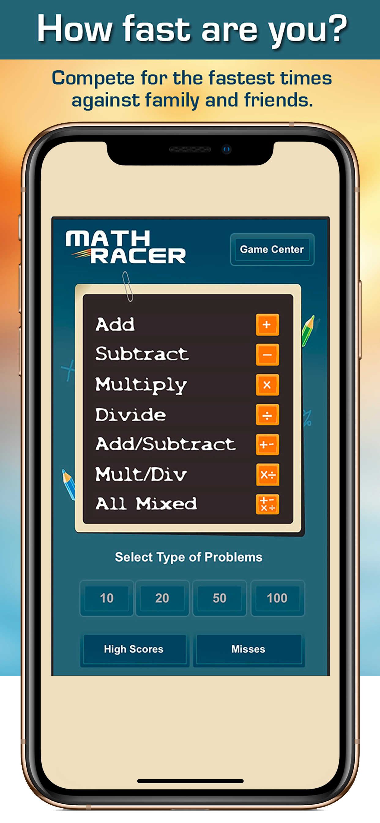 Math Racer Deluxe screenshot 3
