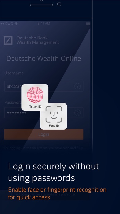 Deutsche Wealth Online APAC Screenshot