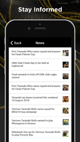 Game screenshot Taranaki Rugby apk
