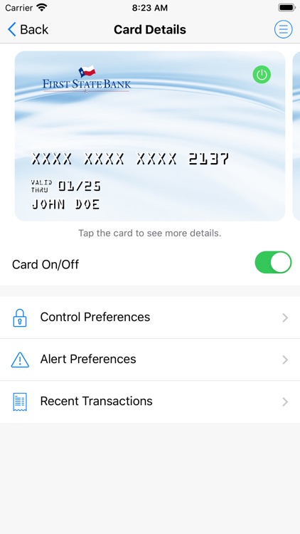 First State Bank Athens Wallet