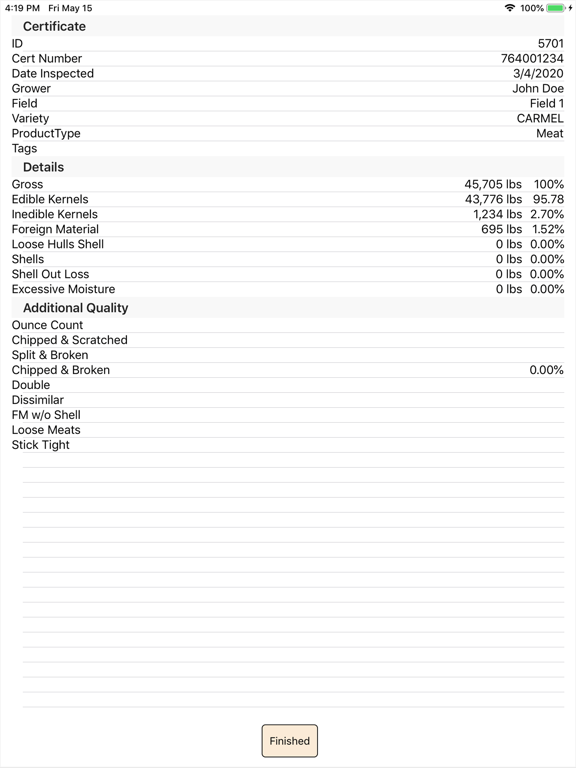 ALHP Mobile iPad screenshot
