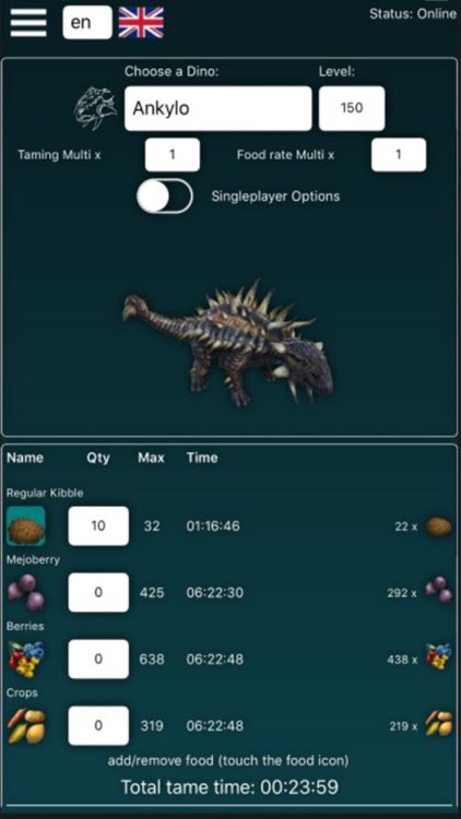 A-Calc for Ark Survival Evolve