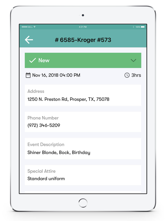Pourtastic iPad screenshot 5 - Business app