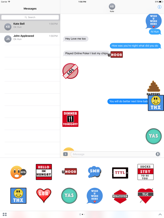 Screenshot #6 pour Express Yourself Stickers