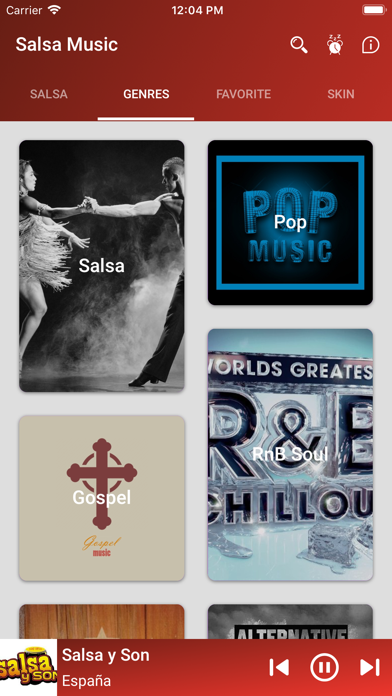 Salsa Music Radio App iPhone screenshot 5 - Music app