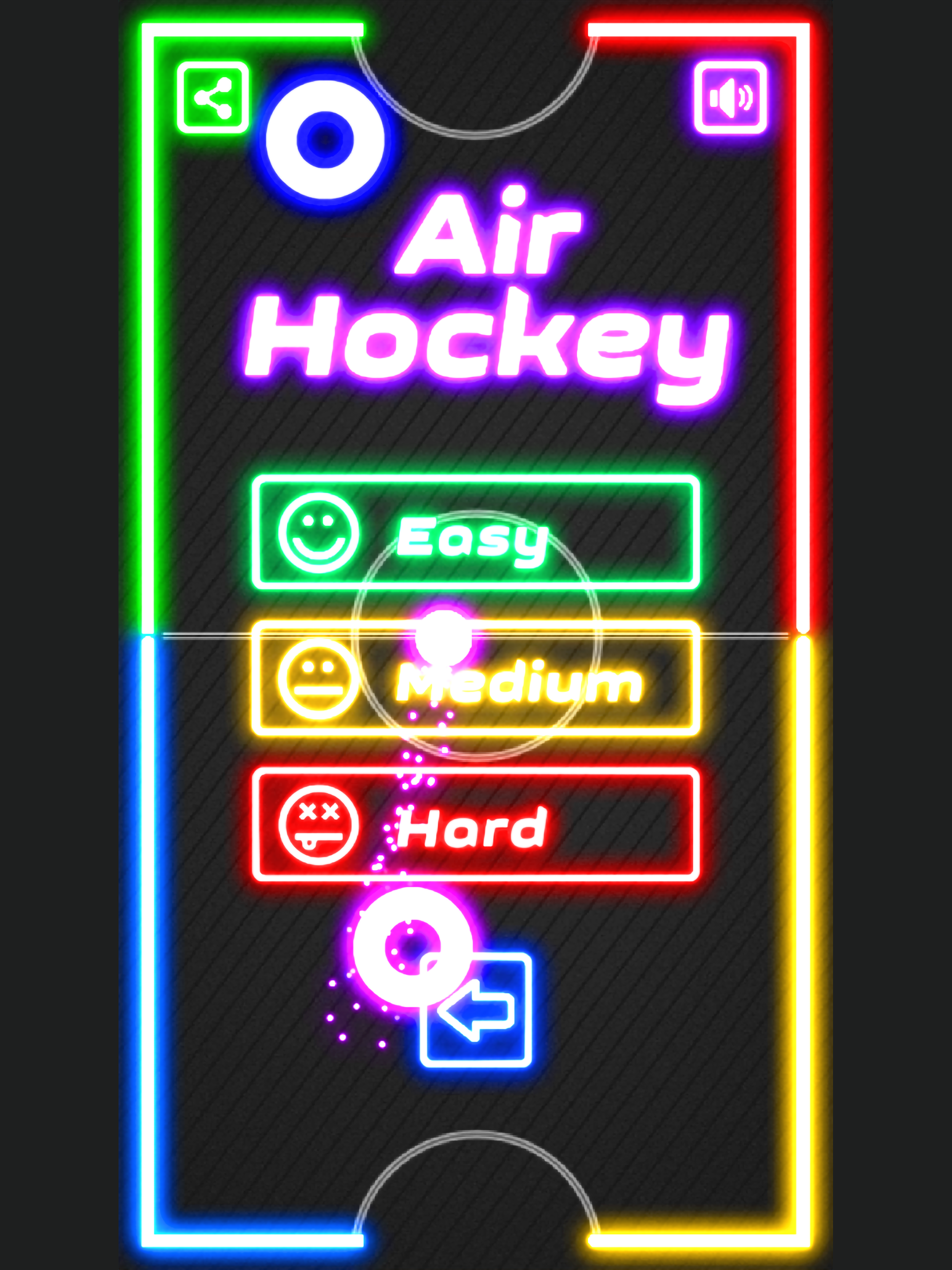 Hockey Glow: 2 Players