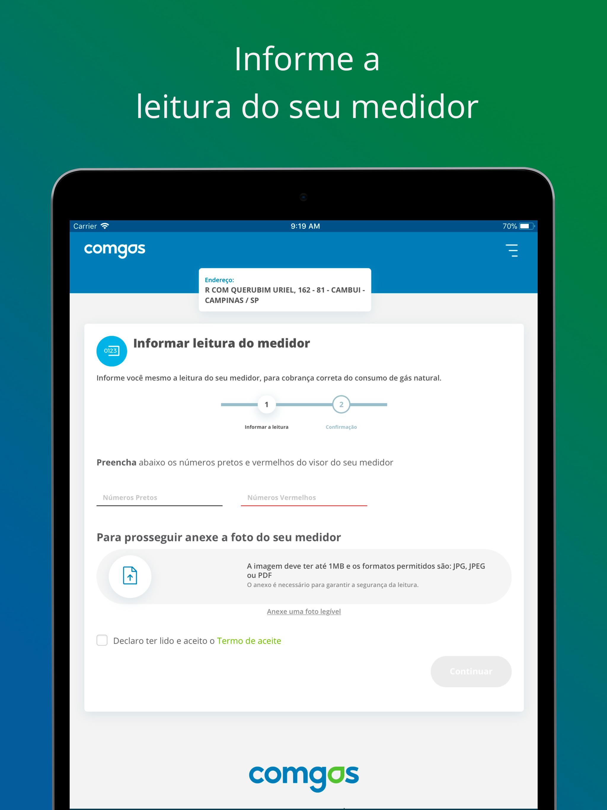 Comgás Virtual screenshot 9