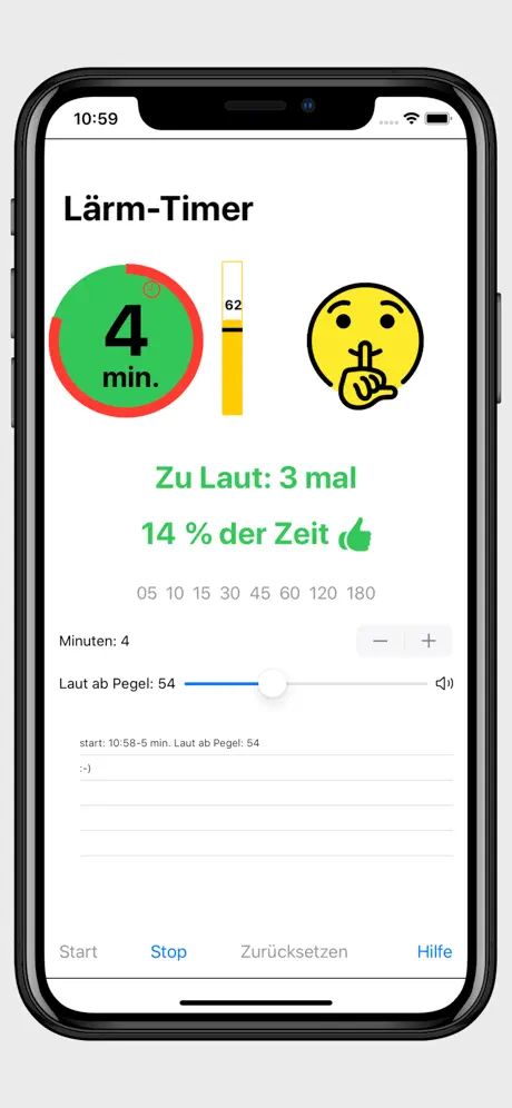 Lärm Timer / Lärmampel