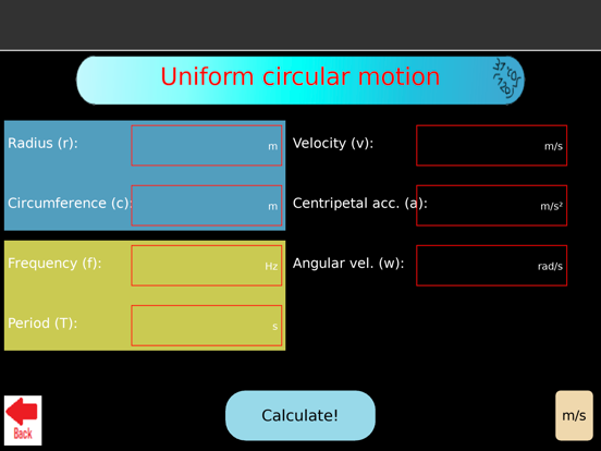 Screenshot #5 pour Physics problem solver: Motion