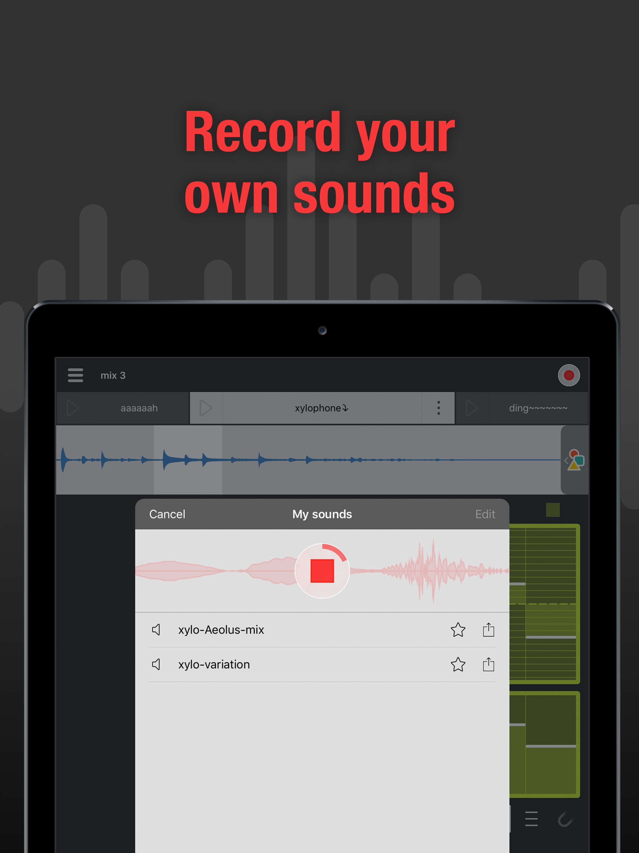 Fonofone: sound creation