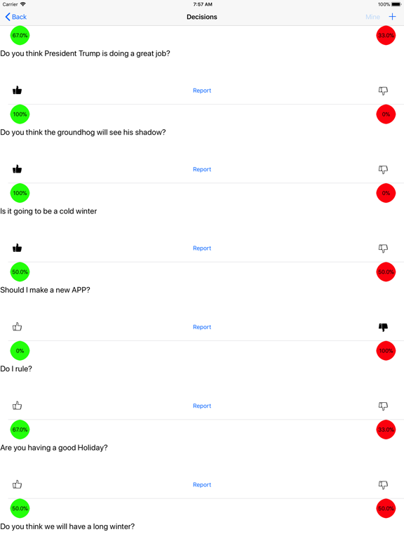 Screenshot #5 pour DecisionsDecisions